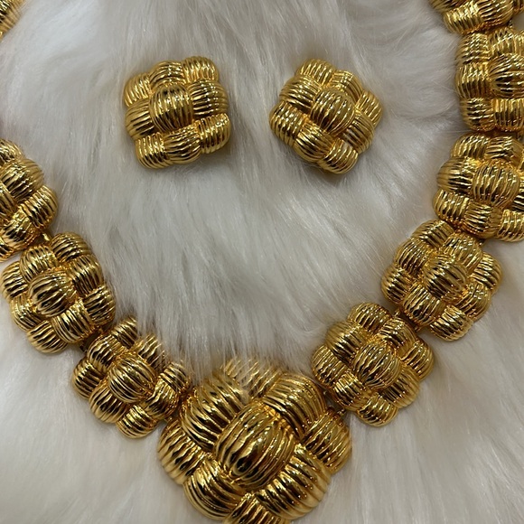Vintage Fendi Necklace and earrings - Picture 3 of 16